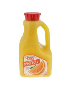 H‑E‑B Select Ingredients Some Pulp Orange Juice