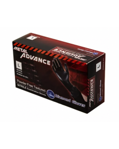 ADVANCE NITRILE 5.5-MIL EXAM GLOVES BLACK