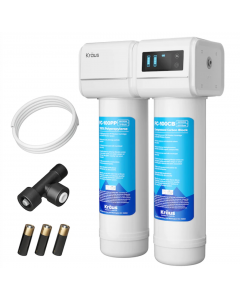 Kraus Purita Dual-stage Carbon Block Under Sink Water Filtration System